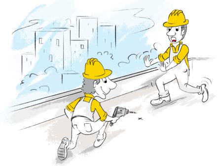 Evitare forature su di una copertura