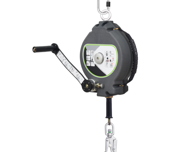 Dispositivo retrattile 30 mt c/recuperatore -Atex