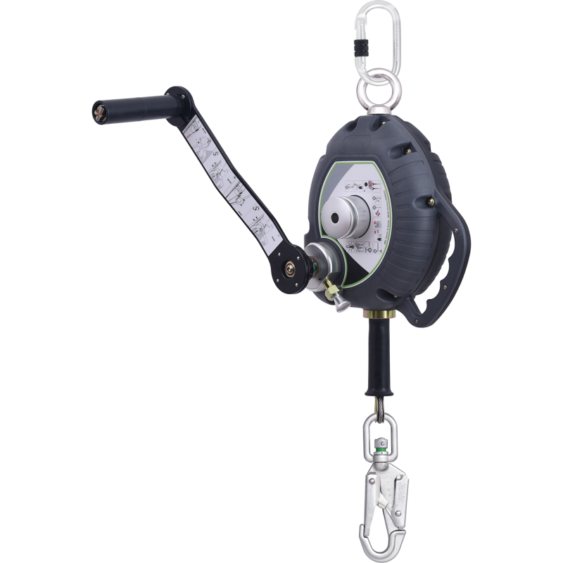 Dispositivo retrattile 10 mt c/recuperatore -Atex