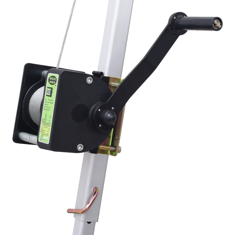 Verricello di lavoro e di salvataggio mt.20