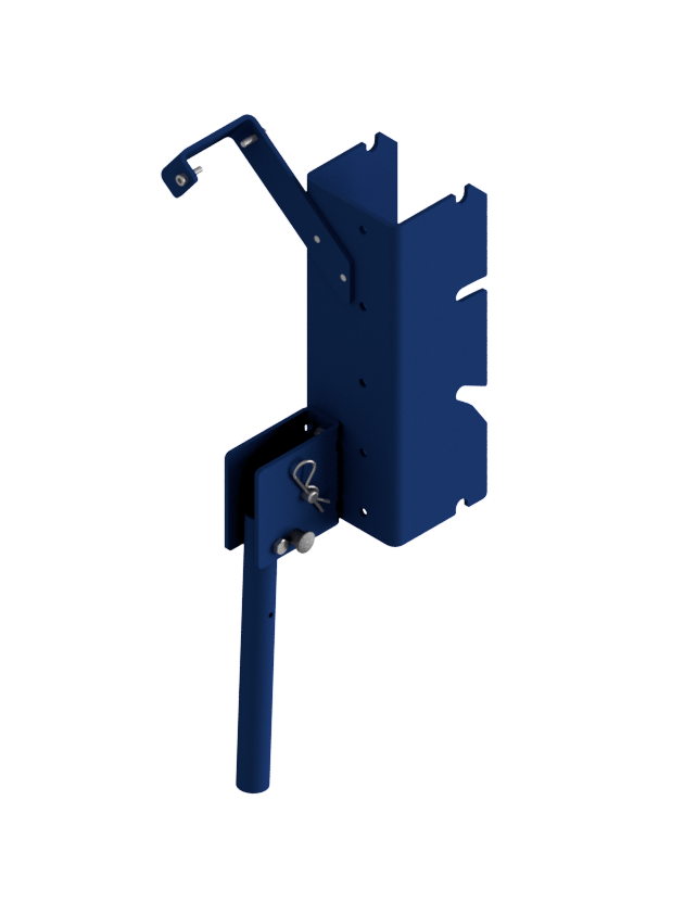 Staffa di supporto per dispositivo retrattile per « HUNG LIGHT »